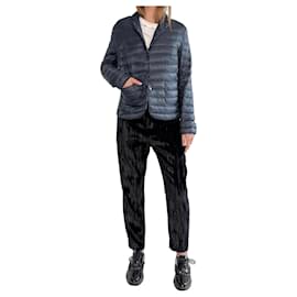 Moncler Leyla Padded Down Jacket Navy Blue