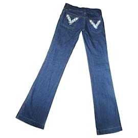 Dolce & Gabbana Jeans aus Baumwolle Blau Größe 38