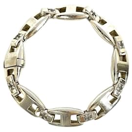 Bracelet en argent sterling 925 Cassiopeia vintage HERMES - Hermès