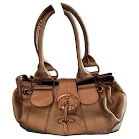 Borsa Fay in pelle dorata