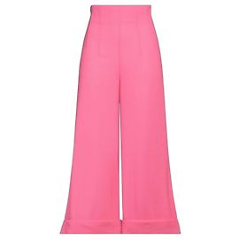 Autre Marque MAISON LAVINIATURRA Pantalones anchos de lana rosa