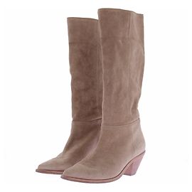 Botas Ba&Sh de ante beige