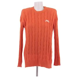 Maglione in cashmere arancione ROWEN ROSE S - Autre Marque