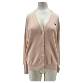 Rosa Baumwoll-Cardigan - Lacoste