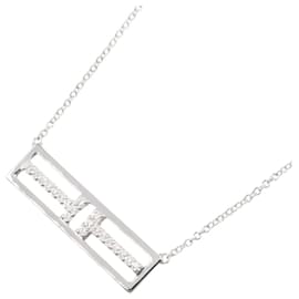 Collana orizzontale in diamante aperto T-Two di Tiffany & Co.
