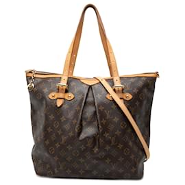Louis Vuitton Borsa Palermo GM Monogramma Marrone