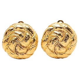 Orecchini a clip vintage Coco Mark di Chanel