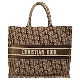 NEW CHRISTIAN DIOR BOOK TOTE LARGE OBLIQUE CANVAS M1286ZRIW BAG