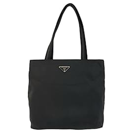 Prada Nylon Tessuto Logo Tote Bag