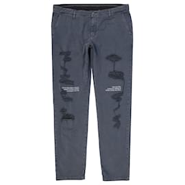 Off White Jeans in denim di cotone Off-White