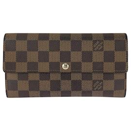 Cartera Larga Damier Ebene Louis Vuitton