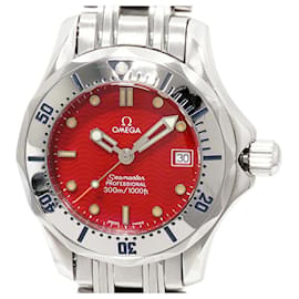 Omega Seamaster 300m Professionelle Uhr mit rotem Zifferblatt 2582.61