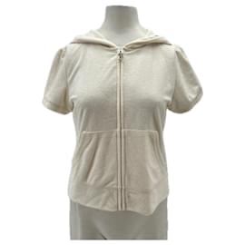 Polo veste éponge blanche - Juicy Couture