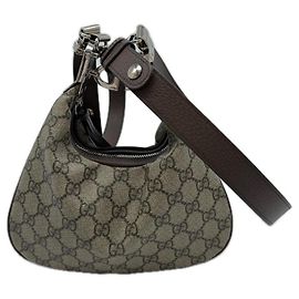 Borsa a spalla piccola Gucci GG Supreme Attache