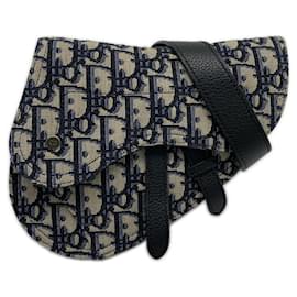 Sac ceinture Saddle en jacquard oblique Christian Dior