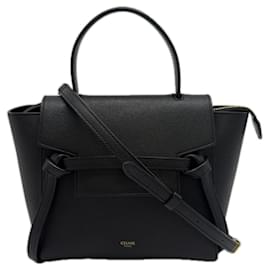 Borsa Nano Belt Céline nera in pelle