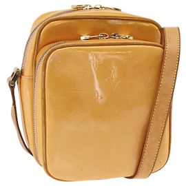 LOUIS VUITTON Bolsa Wooster Monogram Vernis Rosa Marshmallow M91037 LV Auth gh1900