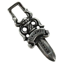 Chrome Hearts Dagger Anhänger Top Ag925 Silber Auth AMZ117SM