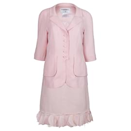 CHANEL Kleid aus Rosé-Tweed - 103399