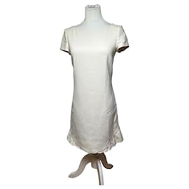 Vintage Emilio Pucci Wollkleid Weiß M