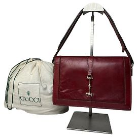 Borsa 2Way Vintage Gucci Horsebit Bordeaux