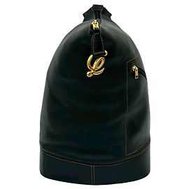 Zaino in pelle con hardware logo vintage LOEWE