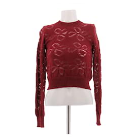 Comme Des Garcons Roter Wollpullover