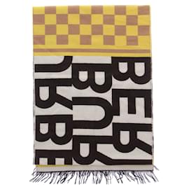 Burberry Sciarpa tricolore in cashmere