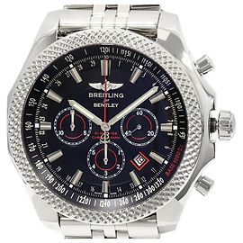 Breitling Bentley Automatik-Uhr mit schwarzem Zifferblatt A25368