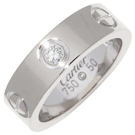 Cartier Love Ring aus 750er Weißgold, Größe 10
