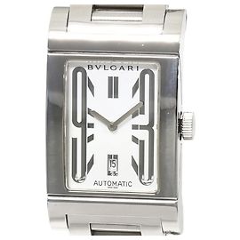 Bulgari Bvlgari Rettangolo Stainless Steel Watch