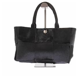 Borsa a mano in pelliccia nera ADAX - Autre Marque