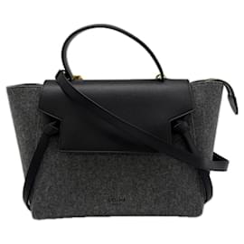 CELINE Filzleder-Gürteltasche Micro - 2-in-1 Handtasche - Céline