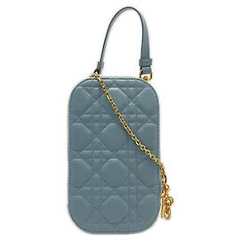 Borsa a Spalla Lady Dior in Pelle di Agnello Cannage Christian Dior