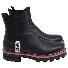 Botines Chelsea Blayse en cuero negro de Jimmy Choo