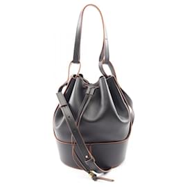 Borsa Loewe Balloon Media con cordoncino, borsa a spalla 2 in 1