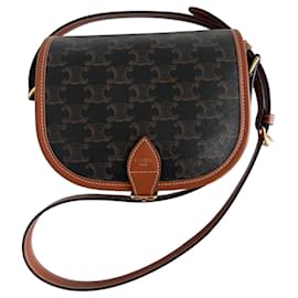 Borsa Céline Folco in tela Triomphe