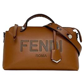 Borsa a spalla Fendi By The Way, Media, Marrone