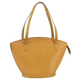 LOUIS VUITTON Borsa da Shopping Epi Saint Jacques Gialla M52269 LV Auth SW2167
