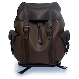 Zaino in pelle con fibbie Coach