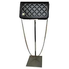 Borsa a spalla in pelle Givenchy 4G vintage nera