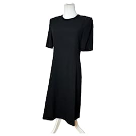 Vintage Givenchy Wollkleid Schwarz
