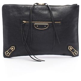 Borsa Second Classica con Bordo Metallico Balenciaga