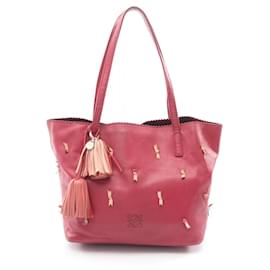 Borsa tote in pelle nappa con motivo anagramma Loewe in edizione limitata