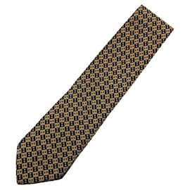 Cravate en soie Yves Saint Laurent