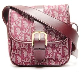 Christian Dior Trotter Canvas Schultertasche