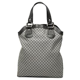 Borsa tote in tela Macadam grigia di Celine - Céline