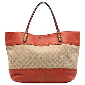 Borsa Tote Laidback Crafty GG Canvas Beige Grande di Gucci
