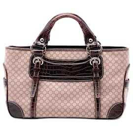 Celine Beige Macadam Canvas Boogie Handbag - Céline