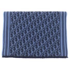 Stola in cashmere Dior Homme in blu - Christian Dior